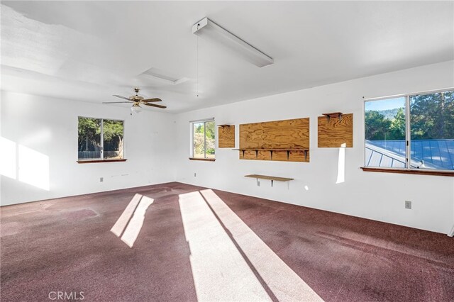 50711 Rd 426, Oakhurst, CA 93644 - unfurnished room with carpet and ceiling fan