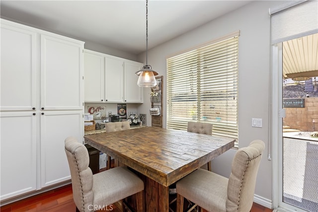 28759 Eridanus Dr, Menifee, CA 92586 - dining room featuring dark wood-type flooring