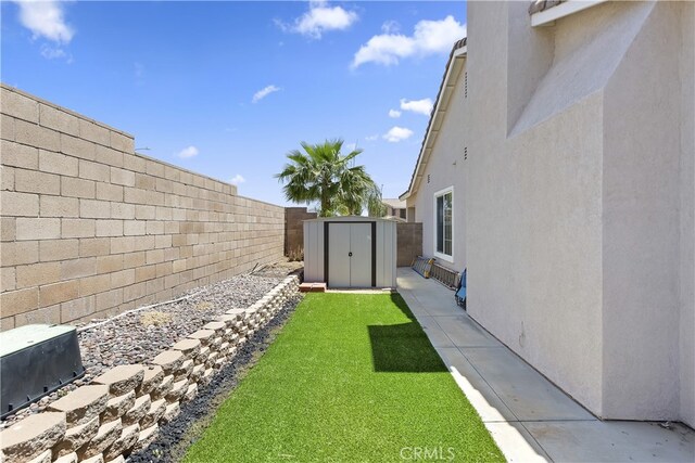 28759 Eridanus Dr, Menifee, CA 92586 - fenced backyard with a shed and an outbuilding