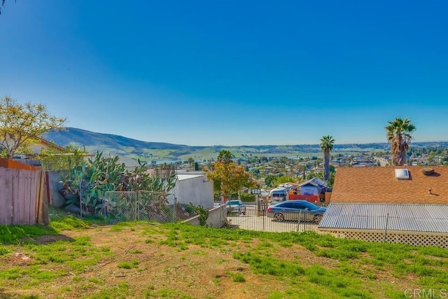 1215 Grand Ave, Spring Valley, CA 91977 - view of yard with a mountain view