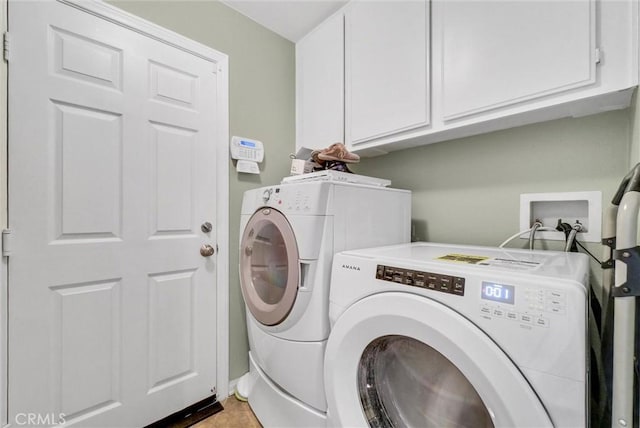 43376 Terra Ct, Temecula, CA 92592 - washroom with washer and clothes dryer and cabinet space