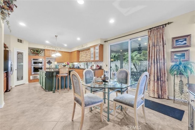 43376 Terra Ct, Temecula, CA 92592 - dining room with recessed lighting