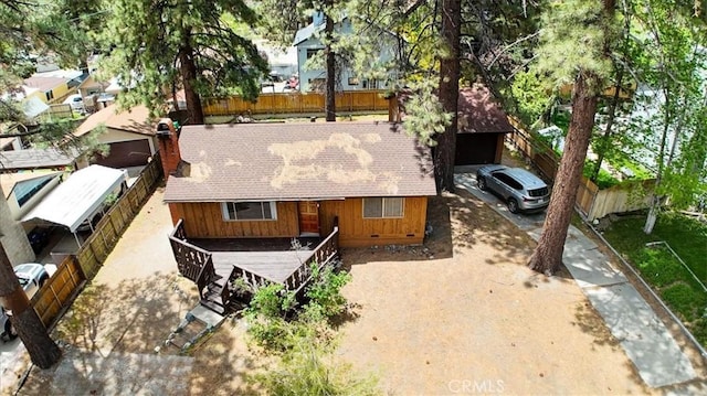 951 Snowbird Rd, Wrightwood, CA 92397 - aerial view of property and surrounding area