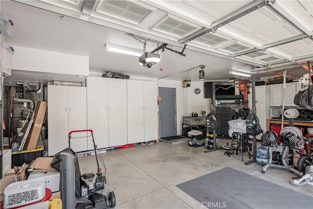 28229 Foothill Rd, Castaic, CA 91384 - garage featuring a garage door opener