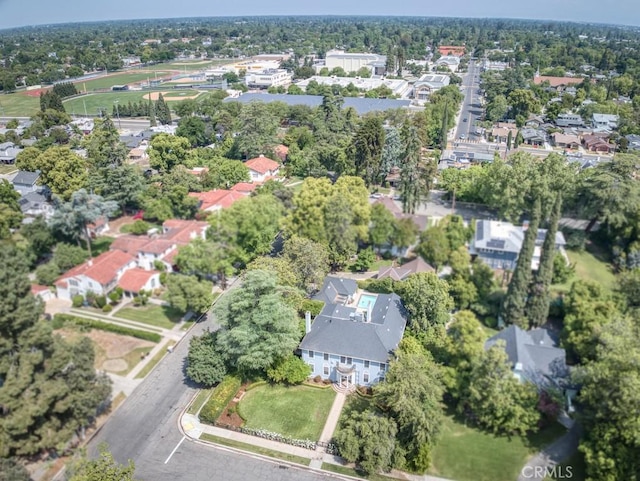 605 E Home Ave, Fresno, CA 93728 - aerial view of property's location featuring nearby suburban area