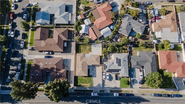 1517 W Romneya Dr, Anaheim, CA 92801 - aerial view of property and surrounding area featuring nearby suburban area