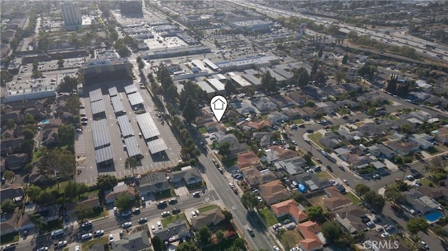 1517 W Romneya Dr, Anaheim, CA 92801 - aerial view of property's location