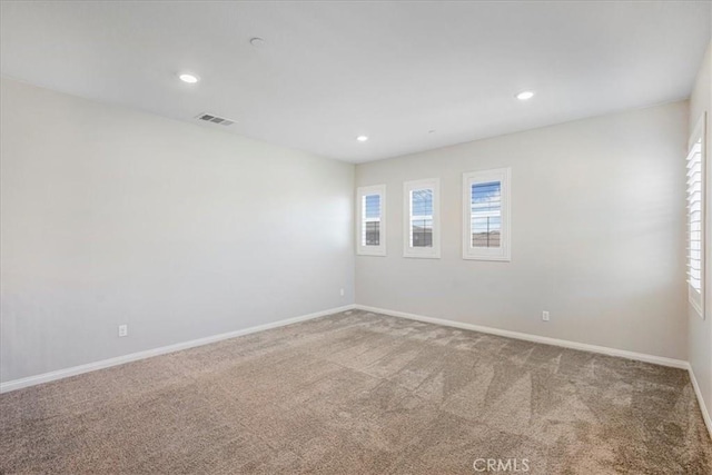 34428 Burnt Pine Rd, Murrieta, CA 92563 - carpeted empty room with baseboards and recessed lighting