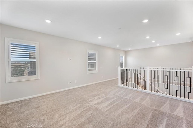 34428 Burnt Pine Rd, Murrieta, CA 92563 - carpeted spare room with baseboards and recessed lighting
