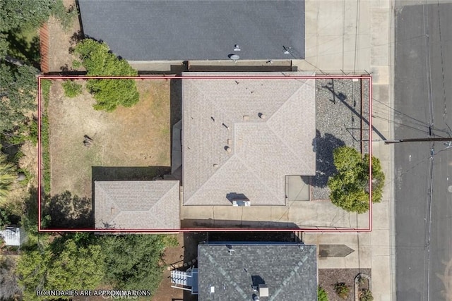 2234 Perkins Ave, Oroville, CA 95966 - view from above of property featuring property parcel outlined