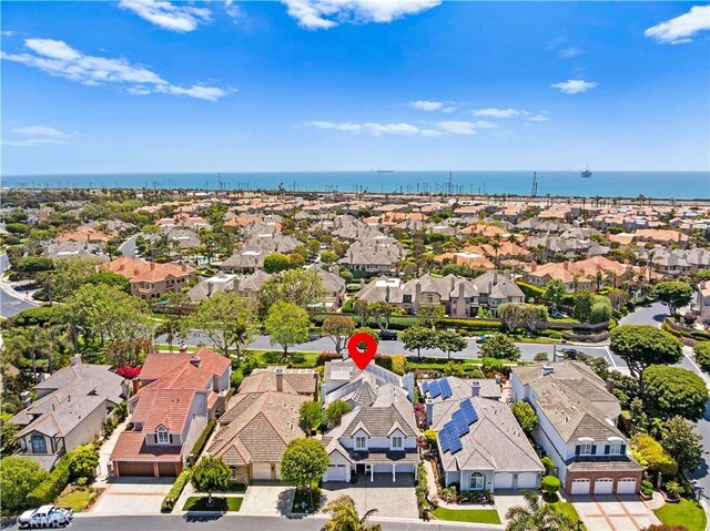 19365 Woodlands Dr, Huntington Beach, CA 92648 - aerial view of residential area with a nearby body of water