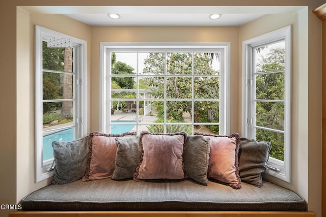 view of living area