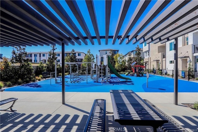 1567 Lima Way Unit 4, Placentia, CA 92870 - view of swimming pool with fence