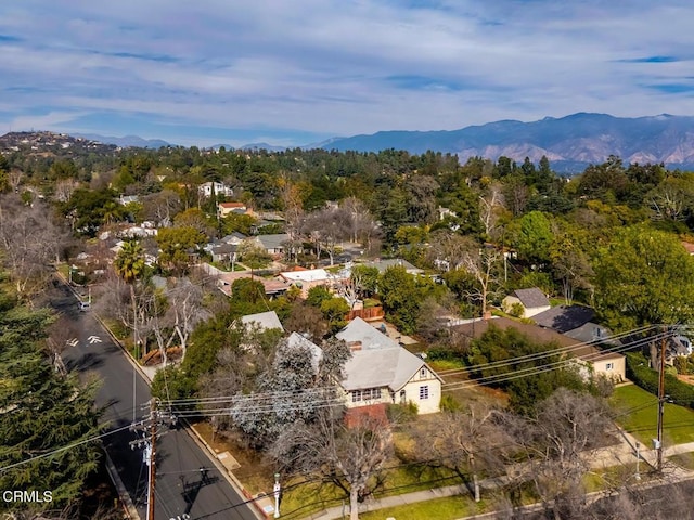 1065 Nithsdale Rd, Pasadena, CA 91105 - aerial view of a mountain backdrop