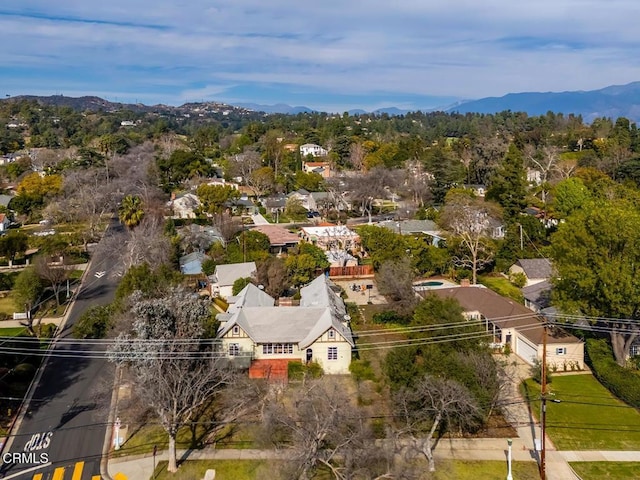 1065 Nithsdale Rd, Pasadena, CA 91105 - drone / aerial view of mountains