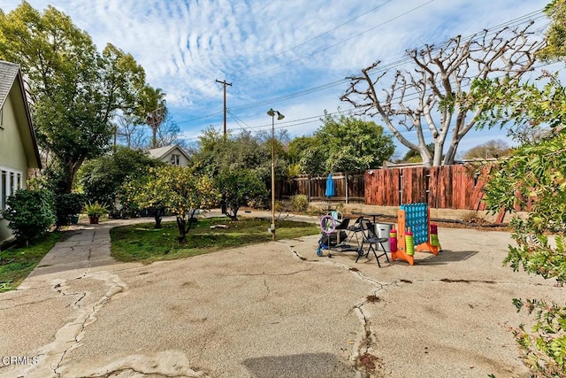 1065 Nithsdale Rd, Pasadena, CA 91105 - view of jungle gym with fence and a patio area