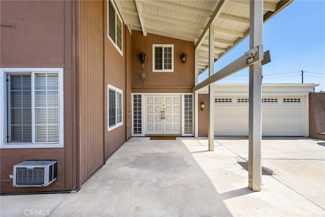 5642 Burlingame Ave, Buena Park, CA 90621 - property entrance with concrete driveway and an attached garage