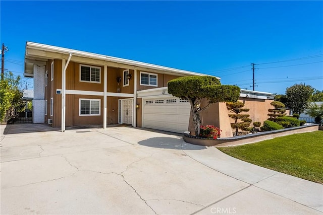 5642 Burlingame Ave, Buena Park, CA 90621 - view of front of house featuring concrete driveway and fence