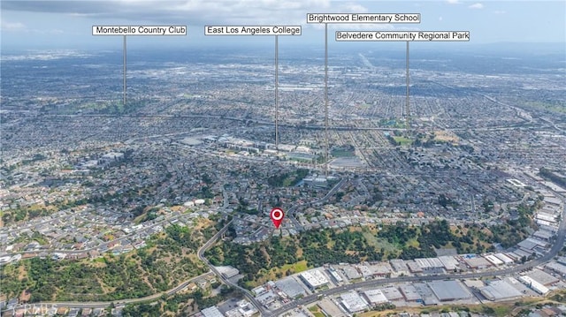 979 Ridgecrest St, Monterey Park, CA 91754 - aerial view of property's location