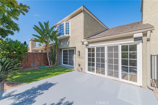 29355 Shell Cv, Laguna Niguel, CA 92677 - back of property featuring stucco siding and a patio area