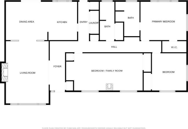 6680 Brook Way, Paradise, CA 95969 - floor plan / room layout