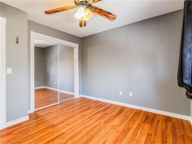 2690 Chaparral Ln, Paso Robles, CA 93446 - unfurnished room with light wood finished floors, baseboards, and a ceiling fan