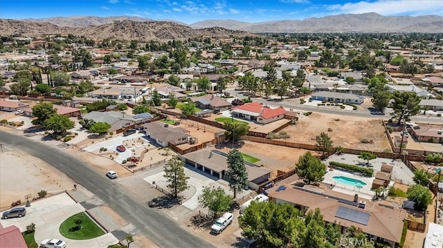 14351 Cronese Rd, Apple Valley, CA 92307 - aerial view of residential area with a mountainous background