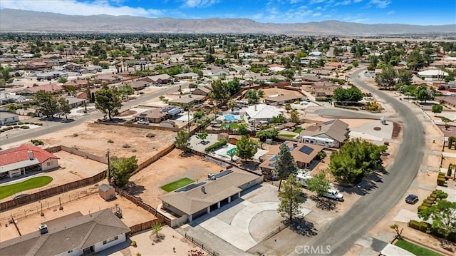 14351 Cronese Rd, Apple Valley, CA 92307 - aerial view of residential area with a mountainous background