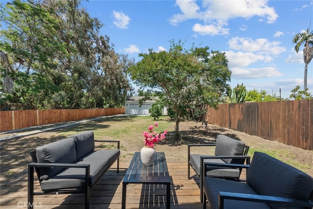 3163 W 170th St, Torrance, CA 90504 - deck with outdoor lounge area