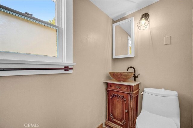 521 W Whiting Ave, Fullerton, CA 92832 - bathroom featuring vanity and toilet