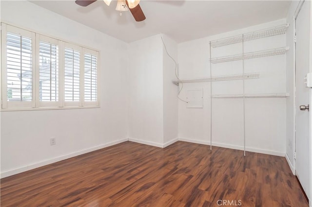 28083 Langside Ave, Canyon Country, CA 91351 - walk in closet with a ceiling fan and wood finished floors