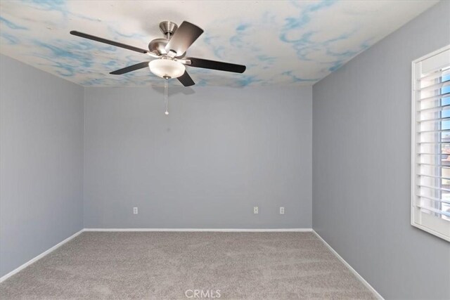 8433 Lindenhurst St, Riverside, CA 92508 - carpeted spare room featuring ceiling fan and plenty of natural light
