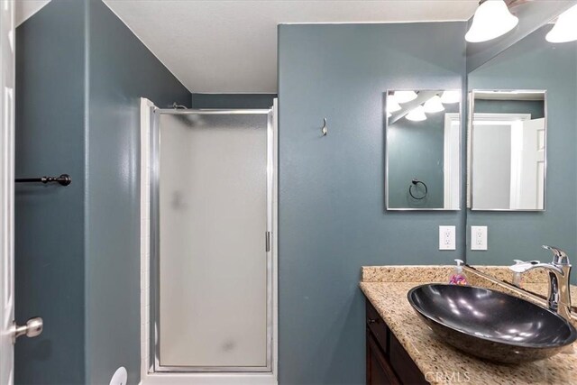 8433 Lindenhurst St, Riverside, CA 92508 - full bath featuring a shower stall and vanity