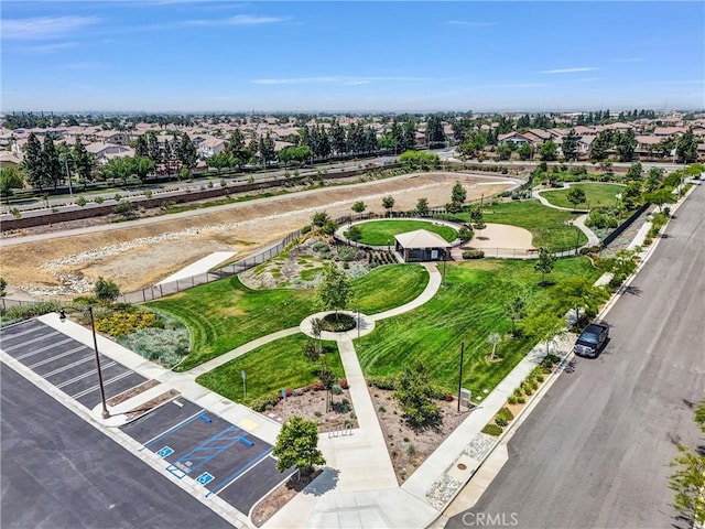 16548 Monteviejo St, Fontana, CA 92336 - aerial perspective of suburban area