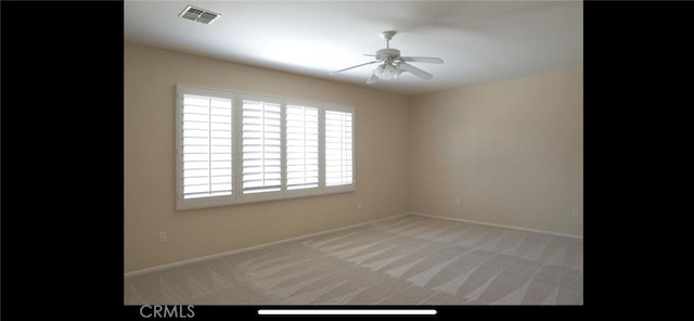 78379 Kistler Way, Palm Desert, CA 92211 - spare room featuring ceiling fan, carpet floors, and baseboards