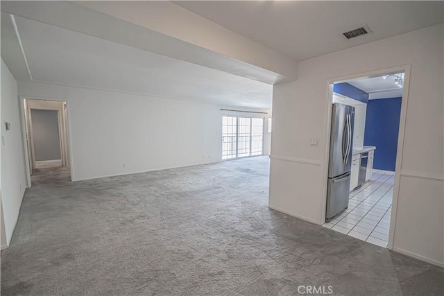 5050 Coldwater Canyon Ave Unit 306, Sherman Oaks, CA 91423 - unfurnished room with light colored carpet and light tile patterned floors