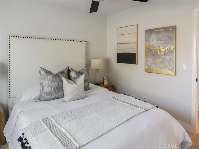 613 E Walnut Ave, Monrovia, CA 91016 - bedroom with a ceiling fan