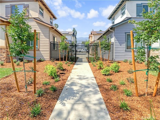 613 E Walnut Ave, Monrovia, CA 91016 - view of yard featuring a gate