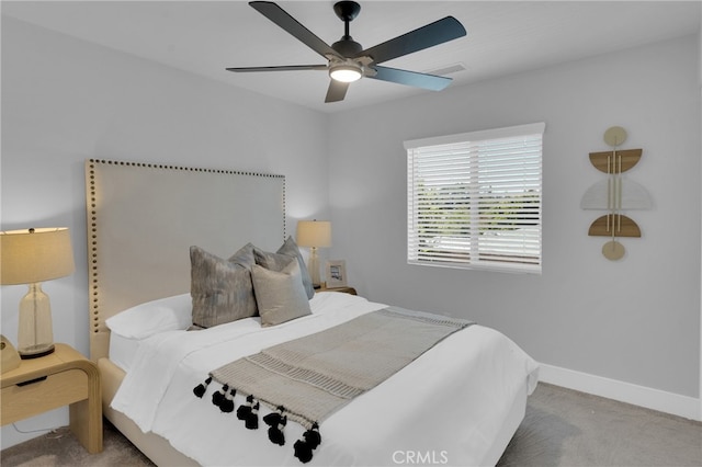 613 E Walnut Ave, Monrovia, CA 91016 - bedroom featuring carpet floors and ceiling fan