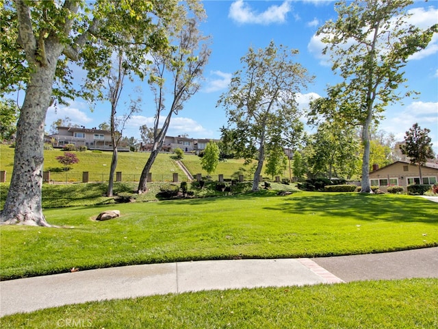 6587 E Via Fresco, Anaheim Hills, CA 92807 - surrounding community featuring a yard