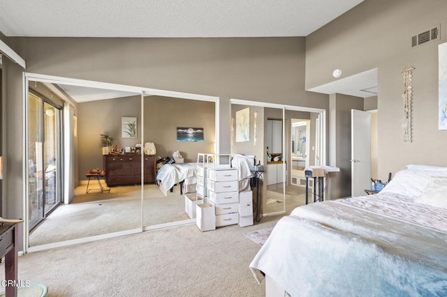 9580 Telegraph Rd Unit 37, Ventura, CA 93004 - carpeted bedroom with lofted ceiling