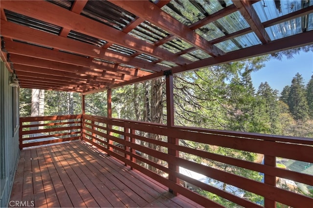 859 Poe Ct, Lake Arrowhead, CA 92352 - view of deck