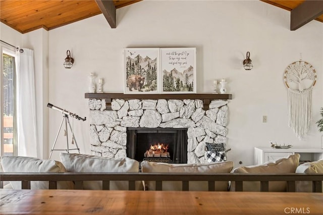 859 Poe Ct, Lake Arrowhead, CA 92352 - dining area view of a fireplace