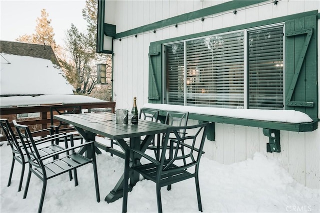 753 Maple Ln, Sugarloaf, CA 92386 - view of patio / terrace with outdoor dining area