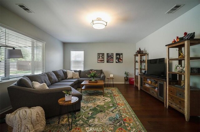 32804 Red Carriage Rd, Winchester, CA 92596 - living room with dark wood finished floors