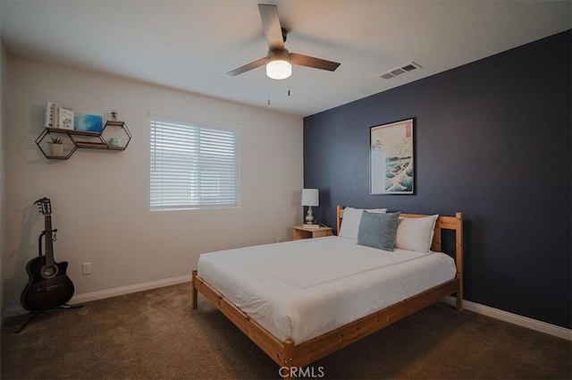 32804 Red Carriage Rd, Winchester, CA 92596 - carpeted bedroom featuring baseboards and ceiling fan