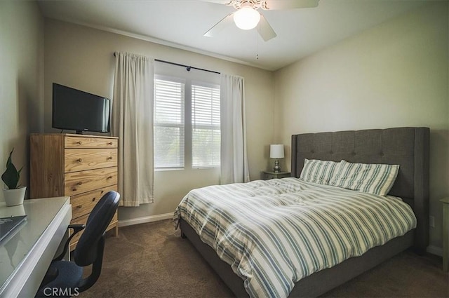 32804 Red Carriage Rd, Winchester, CA 92596 - carpeted bedroom with baseboards and a ceiling fan