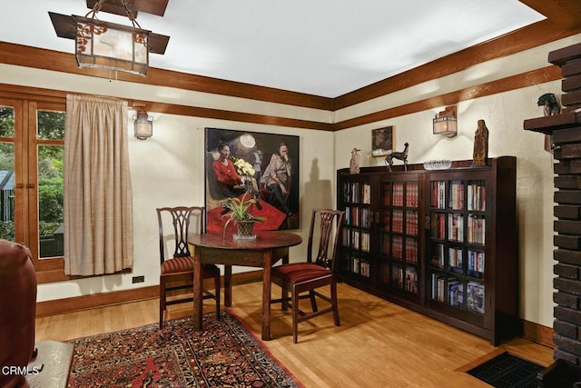 657 Prospect Blvd, Pasadena, CA 91103 - dining room featuring wood finished floors