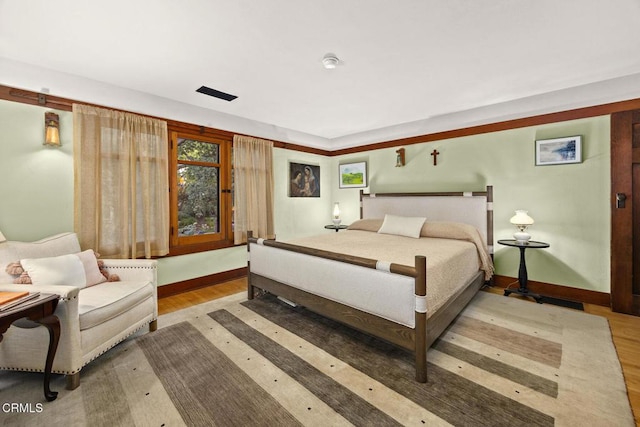 657 Prospect Blvd, Pasadena, CA 91103 - bedroom with wood finished floors and baseboards