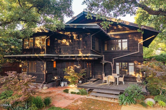 657 Prospect Blvd, Pasadena, CA 91103 - back of house featuring a deck